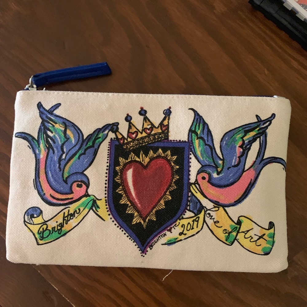 Brighton canvas pouch